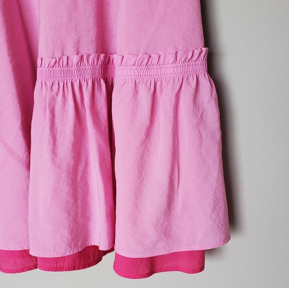 COS Tiered Vest Tunic Top in Pink - Picture 7 of 12